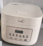 美的（Midea）低糖電飯煲電飯鍋0涂層3升2-3人無(wú)涂層316L不銹鋼內膽一鍵柴火飯家用多功能MB-3E91LS 曬單實(shí)拍圖