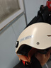 天騎頭盔 電動(dòng)車(chē)3c認證新國標A類(lèi)電瓶車(chē)半盔男女士夏季安全帽四季通用 米白色 米白-防曬茶鏡  曬單實(shí)拍圖
