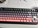 邁從（MCHOSE）G87 V2旋鈕無(wú)線(xiàn)機械鍵盤(pán)電競游戲客制化有線(xiàn)/藍牙三模87鍵配列g(shù)asket結構全鍵熱插拔筆記本辦公 G87 黑莓粉漸變側刻 熾焰軸 曬單實(shí)拍圖