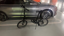 大行（DAHON）折疊自行車(chē)20英寸8級變速經(jīng)典P8單車(chē)KBC083 黑色經(jīng)典版-京倉 曬單實(shí)拍圖