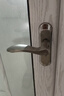 皇馳衛生間門(mén)鎖不銹鋼廁所門(mén)鎖通用型浴室門(mén)鎖洗手間門(mén)鎖孔距110 曬單實(shí)拍圖