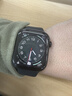 Apple/蘋(píng)果 Watch S11 智能手表GPS款46毫米亮黑色鋁金屬表殼黑色運動(dòng)型表帶M/L MEVH4CH/B 曬單實(shí)拍圖