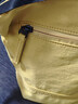Lee輕便戶(hù)外斜挎包女2026新款小眾設計水桶包時(shí)尚百搭單肩包男高級感 姜黃色（耐磨耐刮防潑水） 曬單實(shí)拍圖
