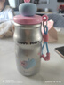 迷你保溫杯小巧便攜2025新款兒童女生吸管保溫杯高顏值圣誕水杯 銀粉星閃甜趣480ML【含茶漏】 316不銹鋼 曬單實(shí)拍圖