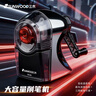 三木（SUNWOOD）大容量自動(dòng)進(jìn)鉛卷筆刀削筆機金屬質(zhì)感跑車(chē)造型一鍵防卡鉛三檔可調大口徑削筆器 槍灰色Q630 曬單實(shí)拍圖