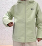 安德瑪（Under Armour）童裝兒童外套秋冬季男女童加絨保暖防潑水梭織連帽外套253122804 曬單實(shí)拍圖