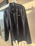 李寧（LI-NING）運動(dòng)套裝男春秋季新款衛衣衛褲短袖三件套男女同款寬松休閑運動(dòng)服 黑色(立領(lǐng)外套+黑t+平口休閑褲) L 曬單實(shí)拍圖
