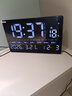 摩門(mén)（Momen）智能WIFI自動(dòng)對時(shí)掛鐘LED大屏電子鐘掛墻客廳數字時(shí)鐘桌面鬧鐘 【GPS款】自動(dòng)對時(shí) 曬單實(shí)拍圖