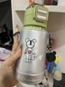 希樂(lè )兒童保溫杯內外純鈦學(xué)生雙飲彈蓋杯生日禮物女飲水杯抗菌保鮮 曬單實(shí)拍圖