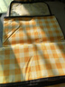 得力加厚野餐墊戶(hù)外超大可折疊地墊露營(yíng)沙灘帳篷防潮墊黃白格 大號 曬單實(shí)拍圖