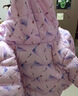 迪士尼兒童羽絨服輕薄童裝女童棉服外套2026秋冬新款寶寶短款羽絨服衣服 曬單實(shí)拍圖
