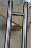 Lincred加厚不銹鋼拉手玻璃門(mén)門(mén)把手有無(wú)框對裝推拉門(mén)把手配件拉手對裝 08足厚60*40cm孔距 曬單實(shí)拍圖