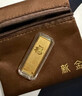 上吉新金 Au9999黃金傳世金投資金條 足金金磚保值收藏儲值升值春節禮物 10克(絨布袋包裝) 曬單實(shí)拍圖