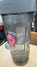 Blender Bottle 搖搖杯運動(dòng)水壺健身水杯 蛋白粉攪拌球奶男士女生大容量塑料杯子 24oz藍灰色710ml 0 曬單實(shí)拍圖