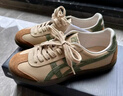 Onitsuka Tiger鬼塚虎復古德訓鞋低幫男女運動(dòng)休閑板鞋TOKUTEN 1183C086 咖啡色 38 曬單實(shí)拍圖