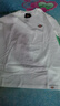 Dickies圓領(lǐng)長(cháng)袖T恤男士經(jīng)典三色logo秋季寬松純色休閑舒適美式上衣 白色 M 曬單實(shí)拍圖