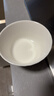 潔雅杰米飯碗中式釉下彩4.5英寸陶瓷碗白瓷小碗家用套裝6只裝 白色琉璃 曬單實(shí)拍圖