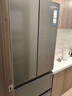 海爾（Haier）416小紅花冰箱70cm寬法式多門(mén)四開(kāi)門(mén)594mm超薄零距離自由嵌入式一級能效雙變頻風(fēng)冷無(wú)霜家用電冰箱 416升超薄零嵌+母嬰三檔變溫+黑金凈化 曬單實(shí)拍圖