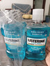 李施德林(Listerine)精油漱口水冰藍勁爽清新口氣深層清潔500mL*3減少細菌 曬單實(shí)拍圖