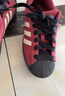 阿迪達斯（adidas）三葉草系列  SUPERSTAR II 男女休閑鞋 JQ3220 深紅色 38.5 曬單實(shí)拍圖