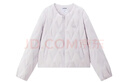 樂(lè )町輕薄羽絨服女裝2025冬季圓領(lǐng)外套C2ACF4169 紫1 S 曬單實(shí)拍圖