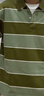 優(yōu)衣庫合作款男女裝快干POLO衫短袖條紋T恤休閑時(shí)尚477677 54 綠色 L /175/100A 曬單實(shí)拍圖