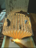 ZKHE扇形書(shū)燈創(chuàng  )意折疊小夜燈臥室床頭燈氛圍感diy書(shū)本紙雕燈生日禮物 扇形書(shū)燈材料包【蘭亭集序】 送禮佳品【配同色系吊墜】 曬單實(shí)拍圖