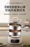 九陽(yáng)（Joyoung）電蒸鍋快速蒸汽電煮鍋電火鍋家用蒸包子15.5L大容量0涂層蒸煮一體電熱鍋分體可拆洗多用途鍋GZ581 曬單實(shí)拍圖