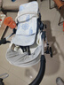 酷貝樂(lè )（coballe）嬰兒推車(chē)輕便遛娃神器新生兒嬰兒車(chē)0-3歲用折疊可坐可躺帶減震 極光白【4代】 曬單實(shí)拍圖