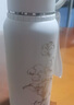 RICH YOUR HOME德國品質(zhì)316保溫杯女生款高顏值茶水分離大號保溫壺大容量水杯子 鈴蘭花600ML[智能顯溫/316不銹鋼 曬單實(shí)拍圖