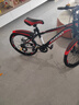 鳳凰（Phoenix）兒童自行車(chē)山地車(chē)男女學(xué)生腳踏車(chē)6-15歲童車(chē) 霸道 黑紅色 22寸 曬單實(shí)拍圖