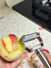 JCZS德國品牌不銹鋼削皮刀蘋(píng)果土豆去皮神器家用多功能瓜刨刀水果刀削 加厚鋒利【平口款】【1個(gè)裝】 曬單實(shí)拍圖