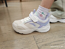 安踏兒童運動(dòng)鞋2026春季女小童跑鞋輕便臨風(fēng)輕量跑步鞋A22619956 曬單實(shí)拍圖