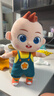 寶寶巴士玩具寶貝赳赳jojo玩偶正版1-3歲毛絨公仔男孩女孩幼兒童生日禮物 【寶貝赳赳】背帶褲公仔30cm 曬單實(shí)拍圖