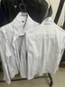 南極人襯衫男純色長(cháng)袖商務(wù)襯衫男士棉質(zhì)舒適襯衣外套修身白襯衫男2XL 曬單實(shí)拍圖