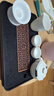 山點(diǎn)水茶盤(pán)家用小型瀝儲水式茶臺功夫茶具茶海干泡臺托盤(pán) 36*23cm 曬單實(shí)拍圖