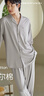 貓人男士睡衣男春秋【莫代爾棉】長(cháng)袖空調睡眠家居服抑菌除螨25年新品 曬單實(shí)拍圖