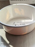 MR洗臉盆52cm洗澡盆塑料盆特大盆臉盆宿舍洗衣盆兒童嬰兒寵物洗腳盆 曬單實(shí)拍圖