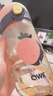 QWE吸管杯500ml波爾多粉PPSU刻度杯糖耐孕婦產(chǎn)婦待產(chǎn)包奶瓶母嬰上學(xué) 曬單實(shí)拍圖