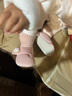 愛(ài)寶適嬰兒地板鞋春秋1-2歲寶寶地板襪軟底室內學(xué)步鞋 B004粉色13碼 曬單實(shí)拍圖
