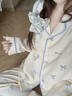 繆黛 MAULTIAY甜美蝴蝶結云朵棉睡衣女士2026春秋季新款高級感長(cháng)袖家居服可外穿 柔軟親膚 《少量現貨》 M 曬單實(shí)拍圖
