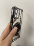 福順奢風(fēng)生水起電鍍防摔適用oppoa6s手機殼A5活力版透明氣囊a6i國潮a3高級oppoa6pro鏡頭全包a5pro男女款 氣囊黑色【八方來(lái)財】風(fēng)生水起旋轉支架 OPPO A6s 曬單實(shí)拍圖