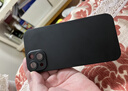艾德加【秒變Pro磨砂】適用于蘋(píng)果13手機殼iphone13手機殼PC電鍍手感油玻璃鏡頭膜磨砂防摔硬殼石墨黑 曬單實(shí)拍圖