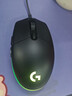 羅技（G）G102第二代游戲鼠標輕量化RGB流光燈效高DPI游戲電競宏編程有線(xiàn)鼠標三角洲行動(dòng)無(wú)畏契約專(zhuān)用 G102有線(xiàn) 黑色+鼠標墊 曬單實(shí)拍圖