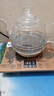 金灶（KAMJOVE）涌泉式全自動(dòng)上水電熱水壺 0.8L玻璃燒水壺 智能保溫恒溫電茶壺 H7 曬單實(shí)拍圖
