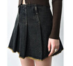 UR2025秋季新款女裝復古水洗毛須棉質(zhì)牛仔半裙UYY850176 曬單實(shí)拍圖