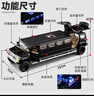 馳譽(yù)玩具 悍馬加長(cháng)版豪華轎車(chē)汽車(chē)模型仿真合金車(chē)模兒童玩具男孩禮物 曬單實(shí)拍圖
