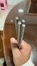 雙槍?zhuān)⊿uncha）鈦抗菌食品級不銹鋼筷子 比316L好 抗菌防霉鈦金屬筷防燙10雙圓筷 曬單實(shí)拍圖