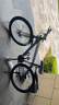 金武端自行車(chē)成人山地車(chē)公路賽車(chē)單車(chē)騎行變速超輕越野中學(xué)生初中青少年 頂配版-輻條輪-黑白色 26寸21速 曬單實(shí)拍圖