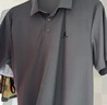 夢(mèng)特嬌男士絲光棉短袖翻領(lǐng)POLO衫夏季新款休閑韓版純棉T恤上衣服 豆綠 M 165/M建議100-125斤 曬單實(shí)拍圖
